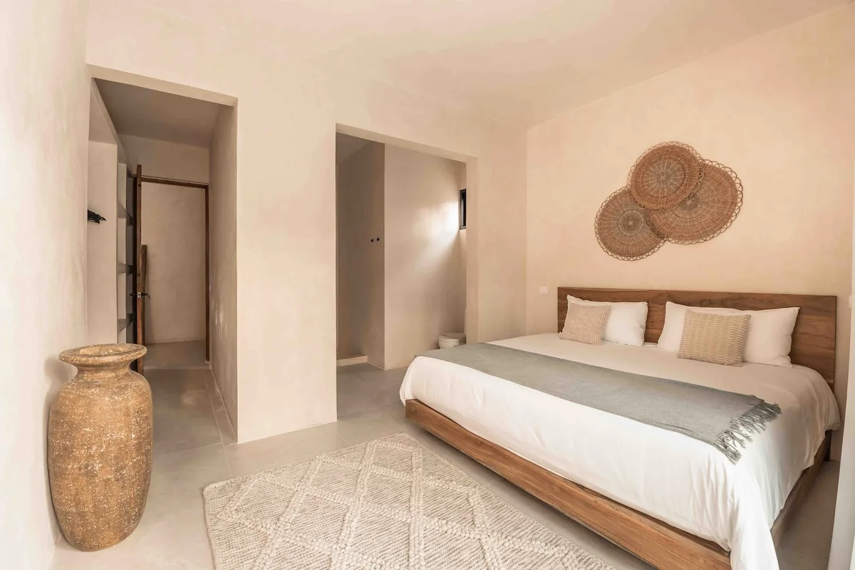 Casa H upstairs terrace 50m2 with jungle view for yoga and meditation